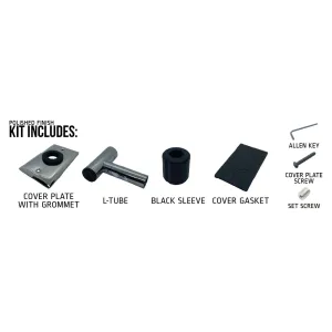 Amba AJ-WRK-P Jeeves Wet-Rated Upgrade Kit in Polished