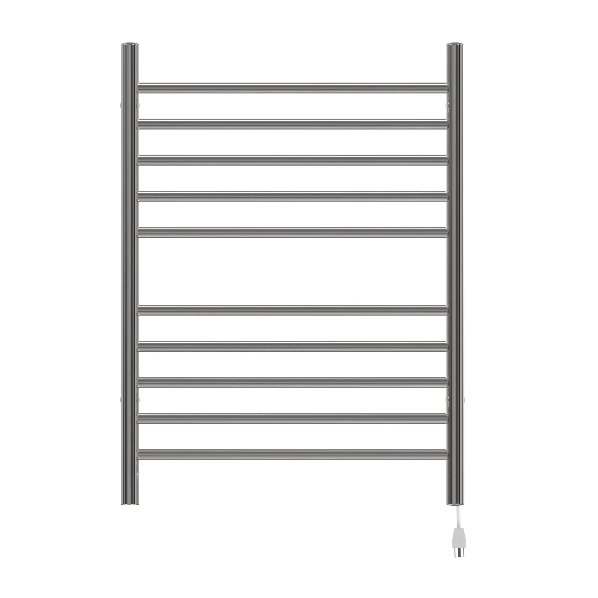 Amba RWH-SP Radiant Hardwired   Plug-in Combo Straight 10 Bar Towel Warmer in Polished