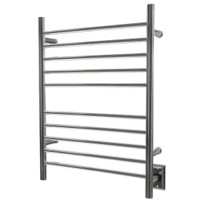 Amba RWH-SP Radiant Hardwired   Plug-in Combo Straight 10 Bar Towel Warmer in Polished