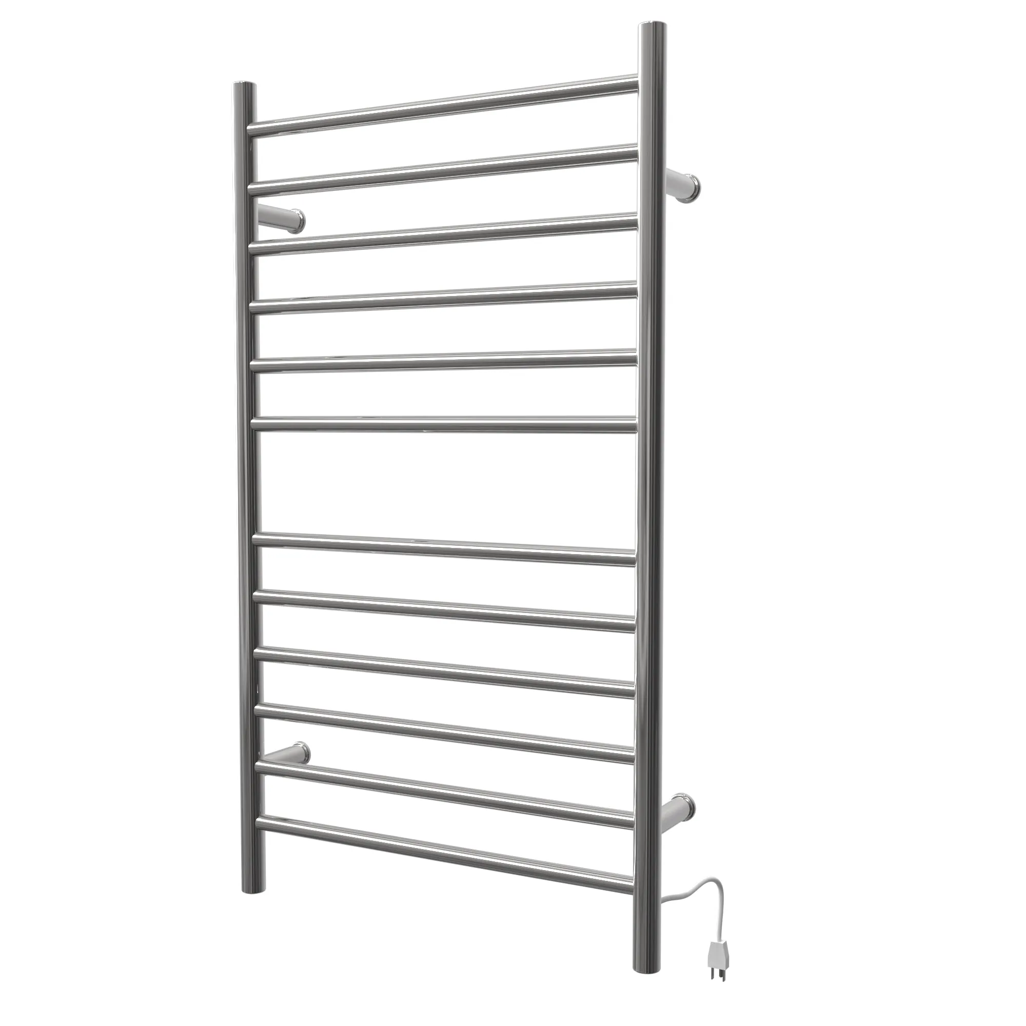 Amba RWHL-SP Radiant Large Hardwired   Plug-in Combo Straight 12 Bar Towel Warmer in Polished