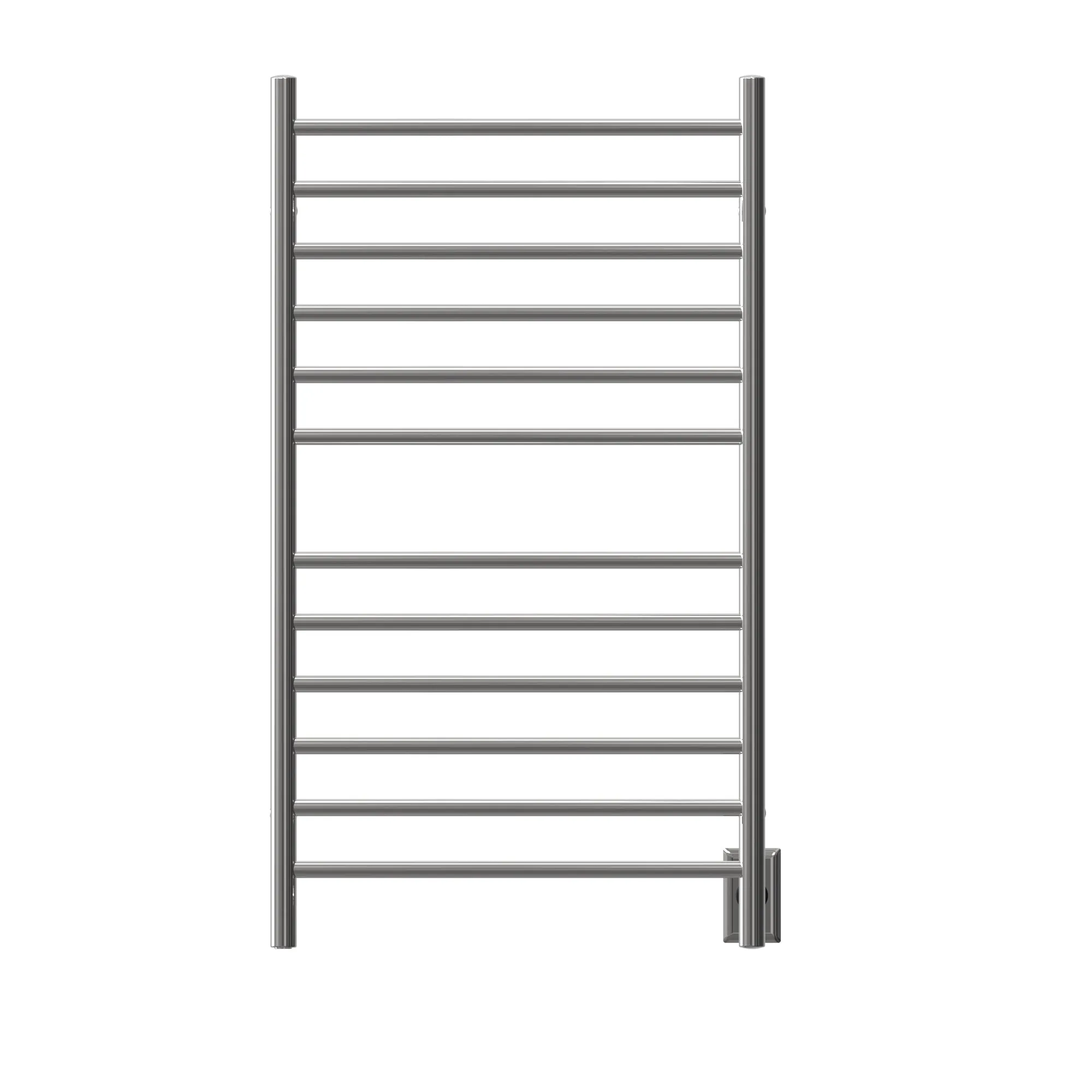 Amba RWHL-SP Radiant Large Hardwired   Plug-in Combo Straight 12 Bar Towel Warmer in Polished