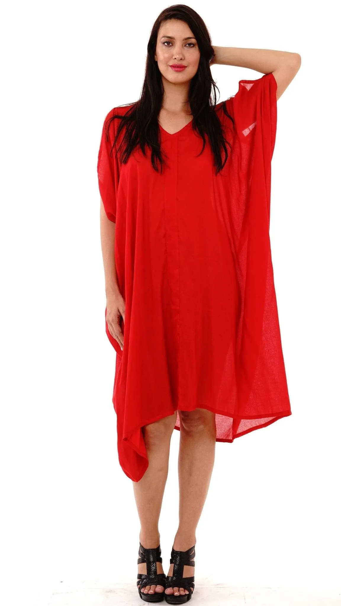 Attika Goddess Loose Fitting Tunic Sleeveless Summer Dress