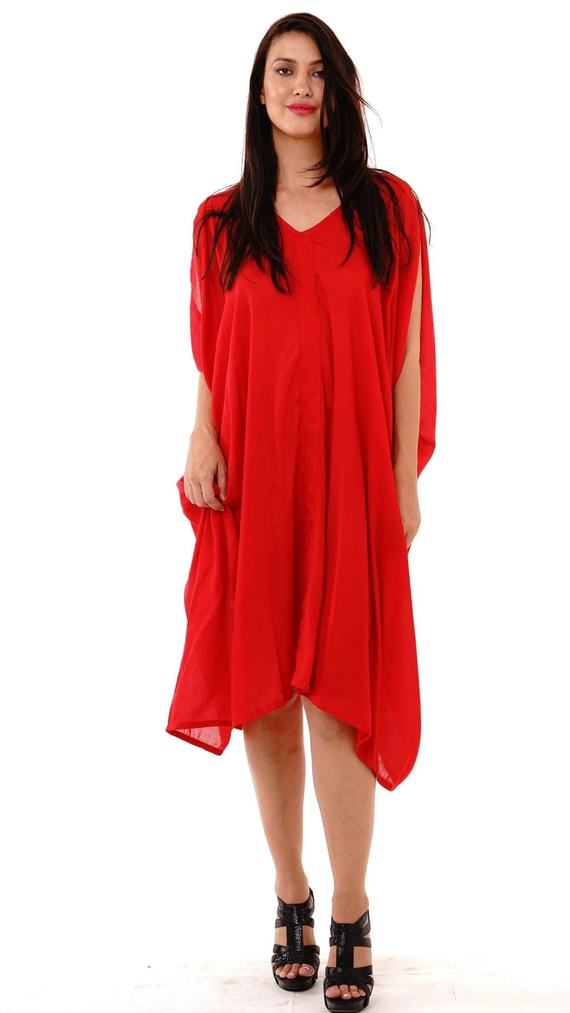 Attika Goddess Loose Fitting Tunic Sleeveless Summer Dress