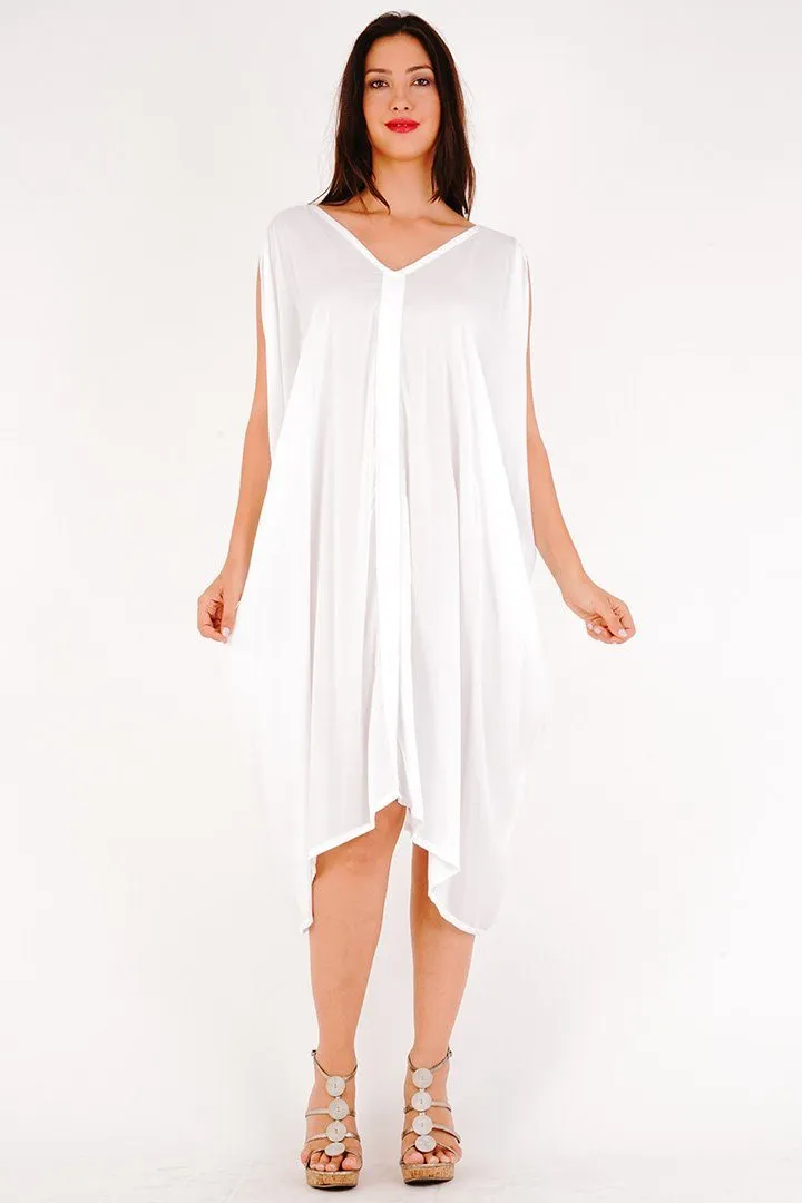 Attika Goddess Loose Fitting Tunic Sleeveless Summer Dress