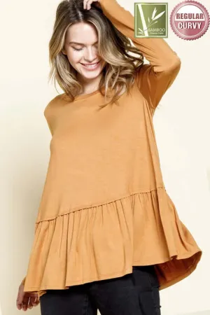 Bamboo Bliss Tunic Made in USA - Clearance Final Sale