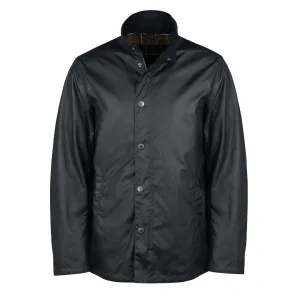 Sure! Heres an optimized title with added modifiers for the product:

Mens Barbour Evelar Navy Waxed Cotton Jacket - Classic Fit, Water-Resistant, Outdoor Style