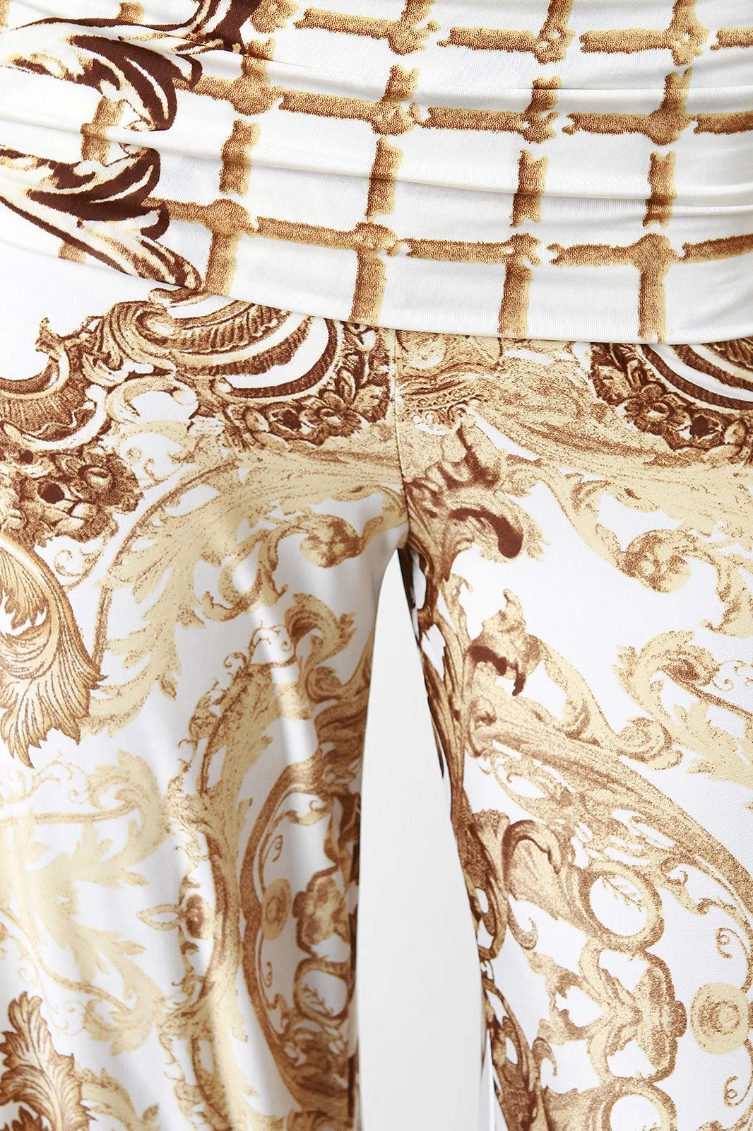 Baroque Wide Leg Pants