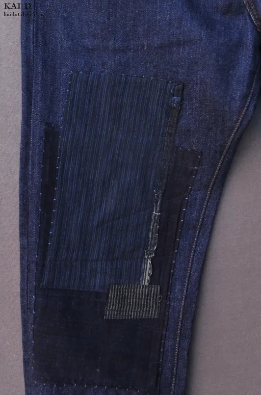 Boro Jeans - Deep Indigo - 32 (relaxed fit)