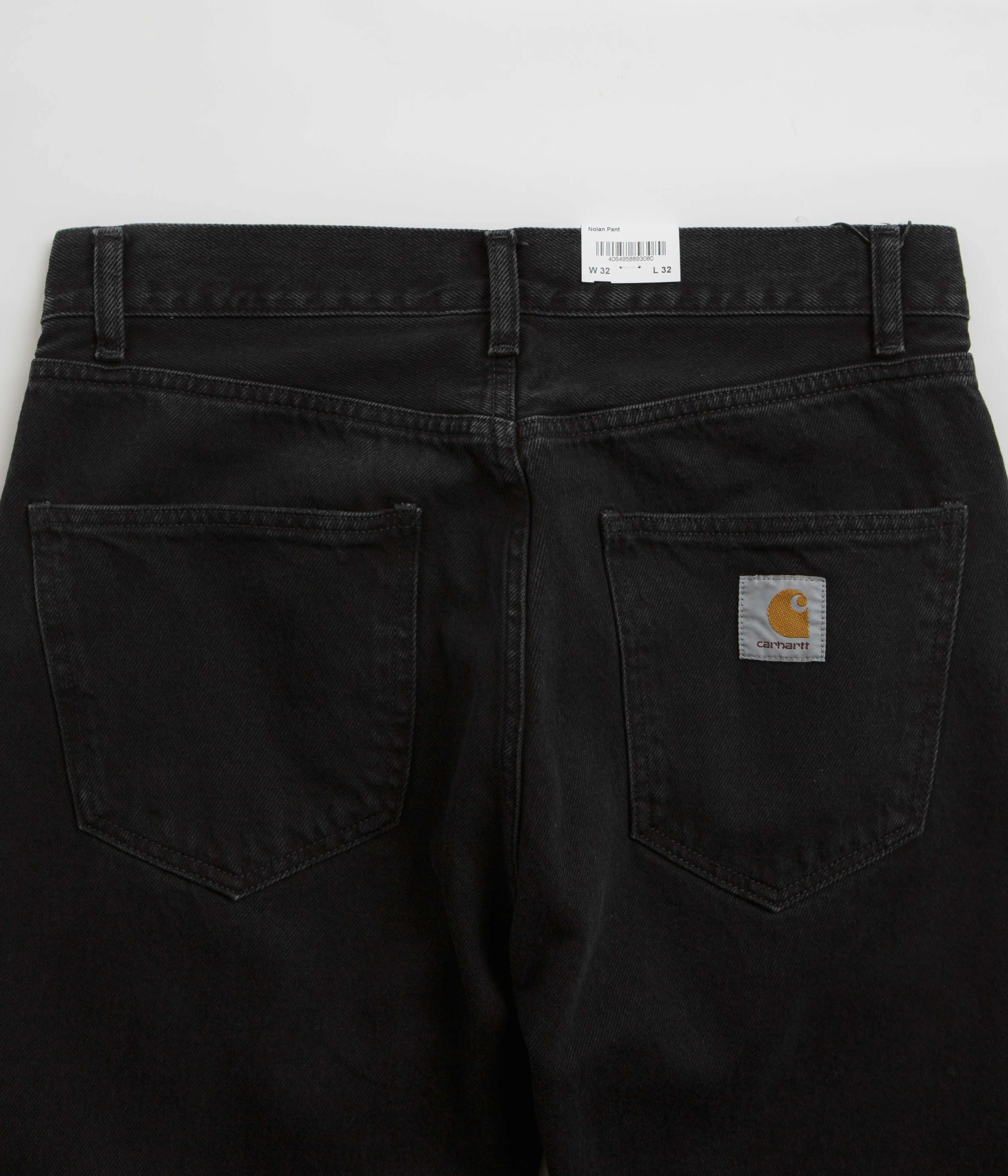 Carhartt Nolan Pants - Black Stone Washed