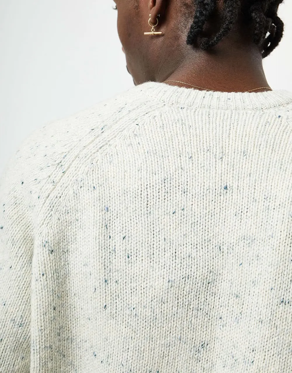 Carhartt WIP Anglistic Sweater - Speckled Salt