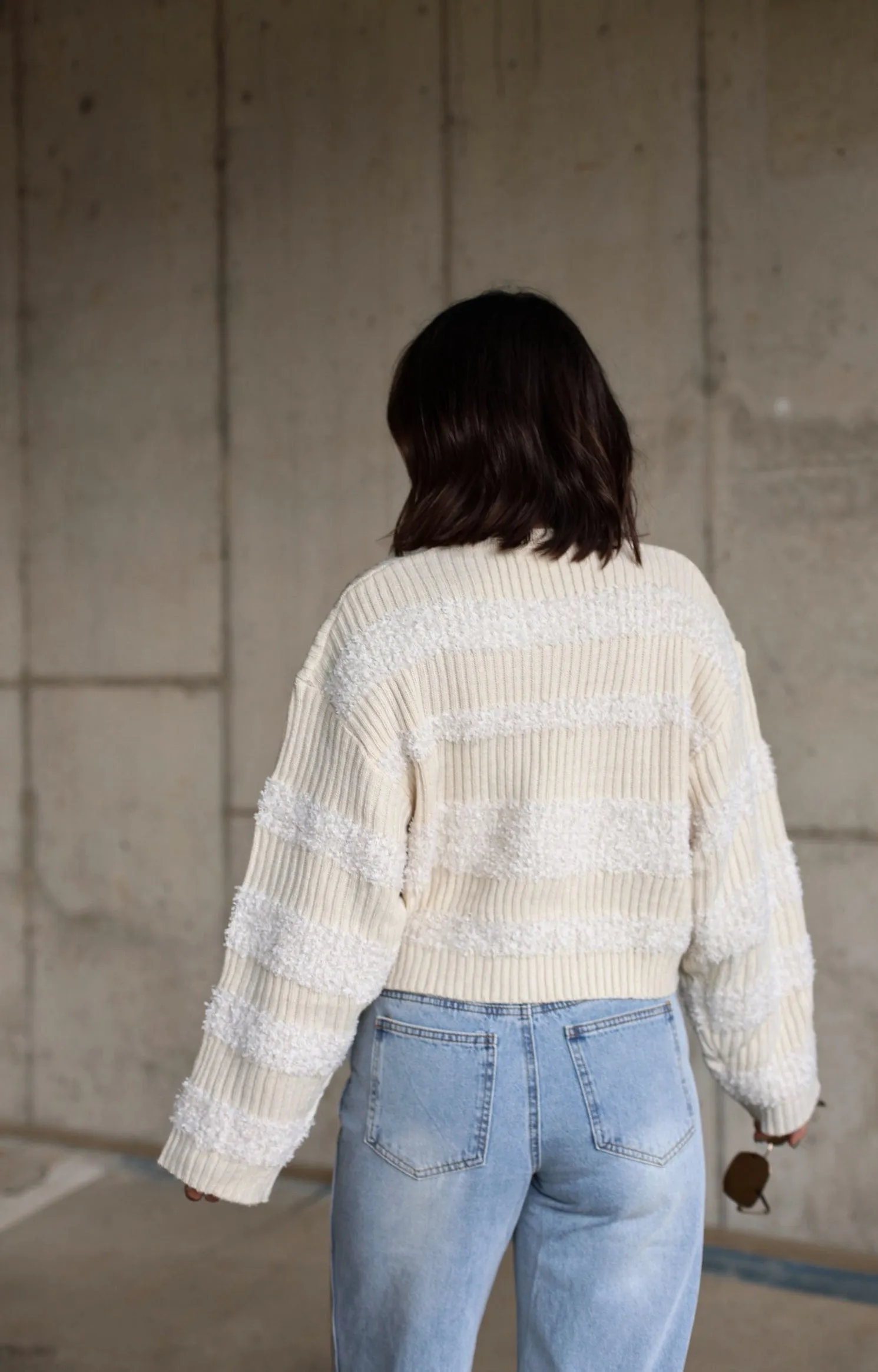 Fuzzy Findings Sweater