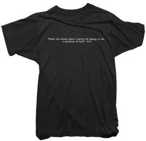 Hunter S Thompson T-Shirt - Music is Fuel T-Shirt