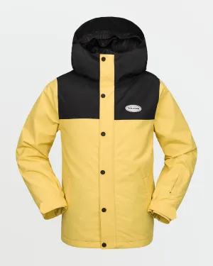 Kids Stone.91 Insulated Jacket - Dark Yellow