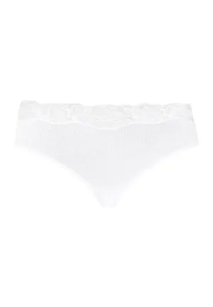 Lace Delight Hi Cut Brief | White 71378-101