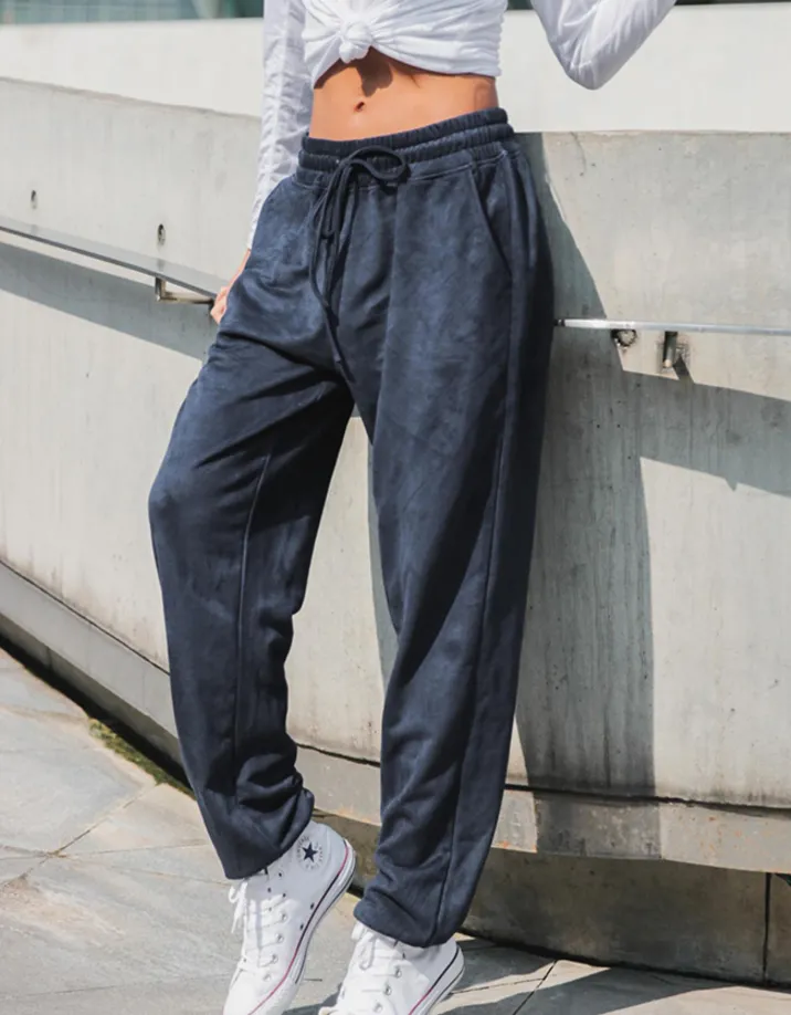 LANIKAR RELAXED FIT COTTON TRACK PANTS