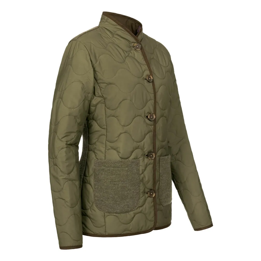 Leonie Casual Jacket - Dark Olive by Blaser