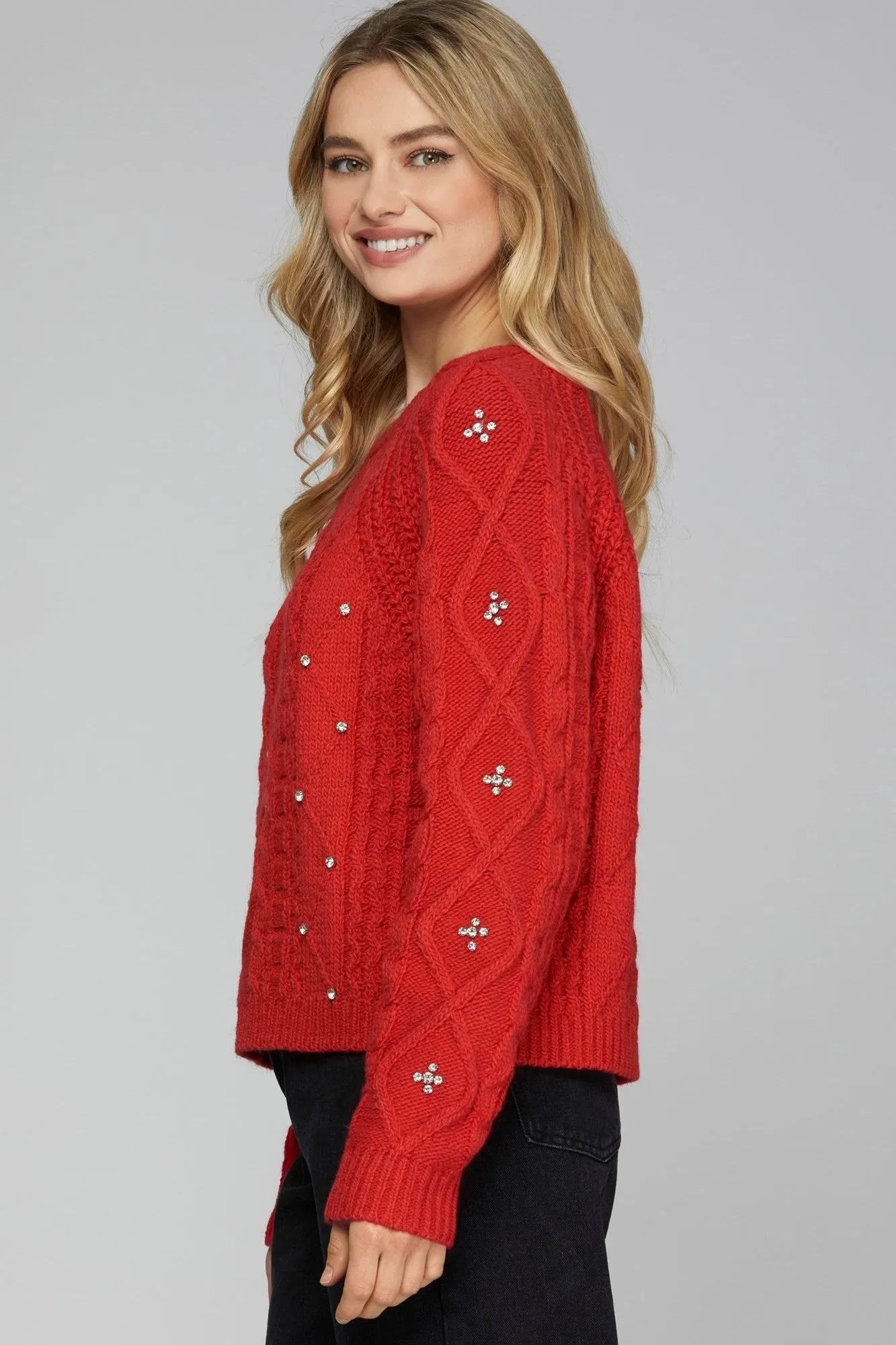 Naughty Sweater - Red