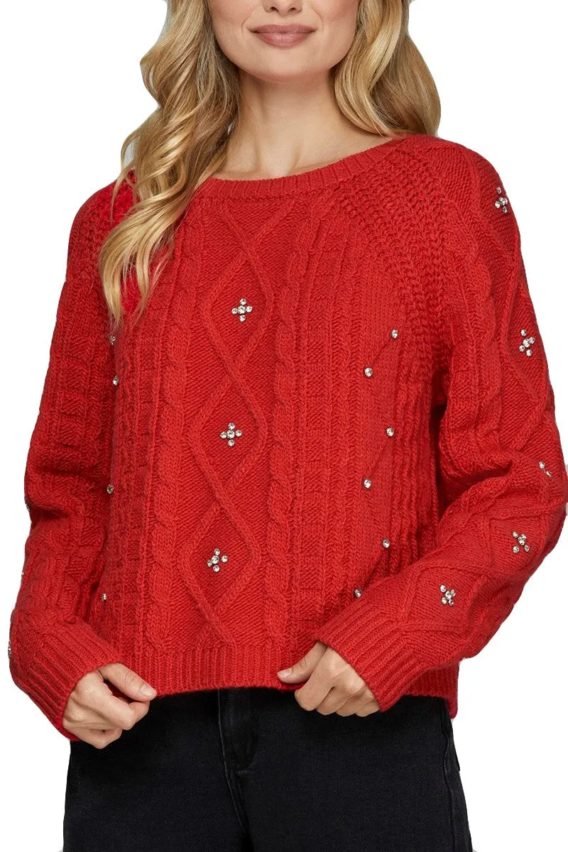 Naughty Sweater - Red