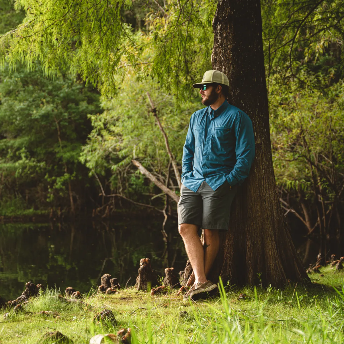 Oysterman Long Sleeve Button Down