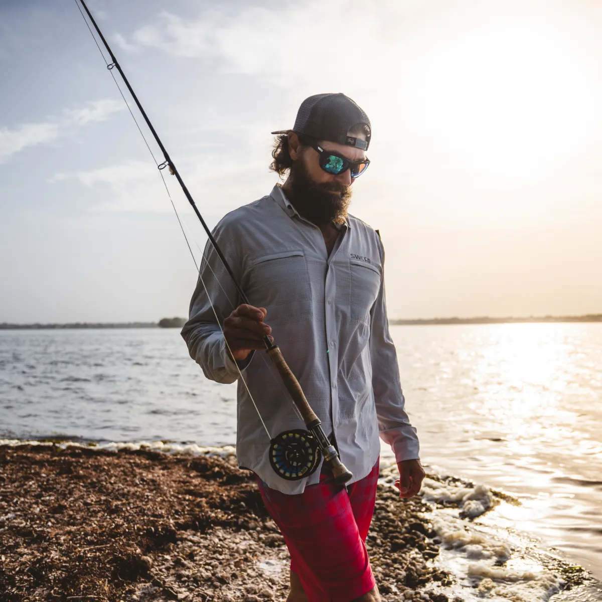 Oysterman Long Sleeve Button Down