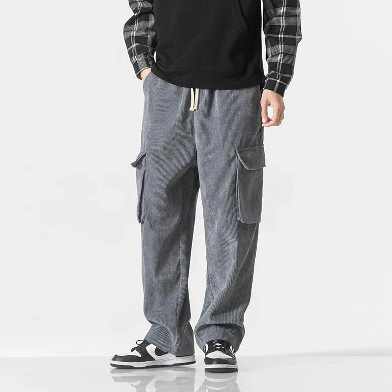 RELAXED CORDUROY PANTS