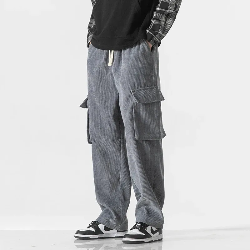 RELAXED CORDUROY PANTS