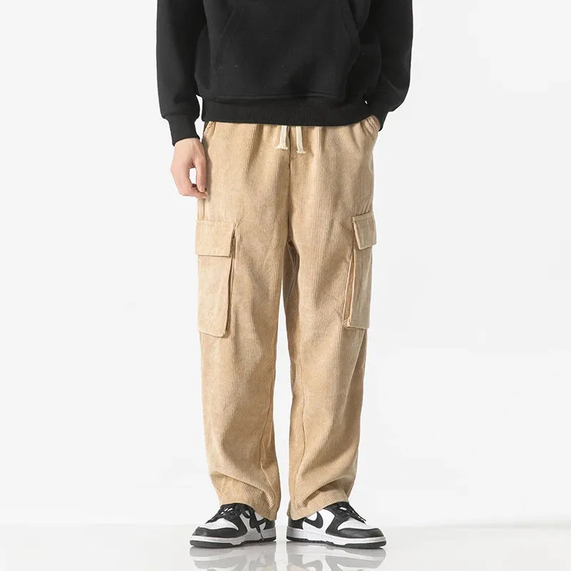 RELAXED CORDUROY PANTS