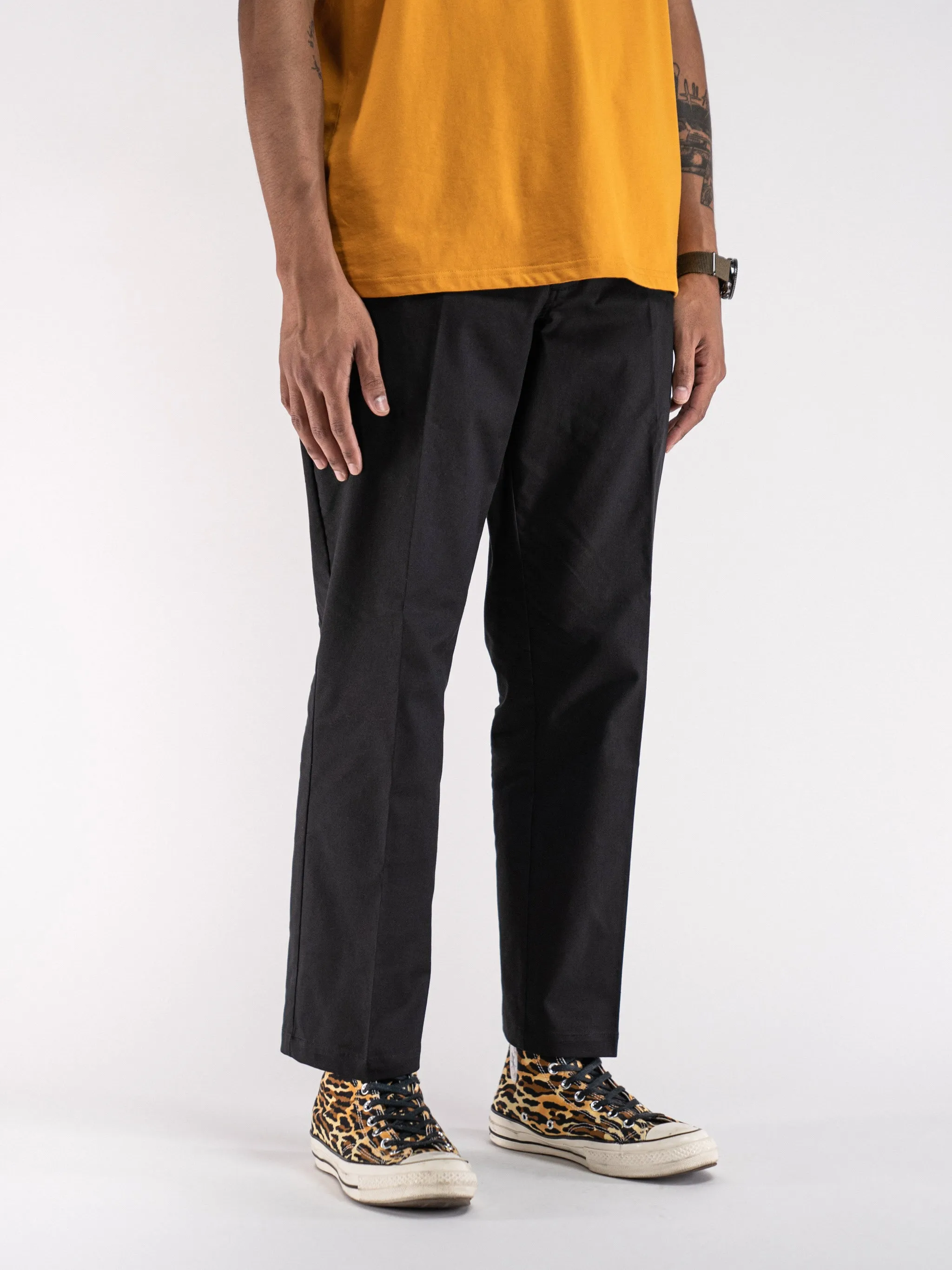 Relaxed Fit Chino Pant Black