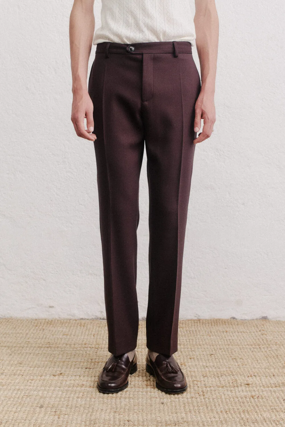 RELAXED TAILORED TROUSERS