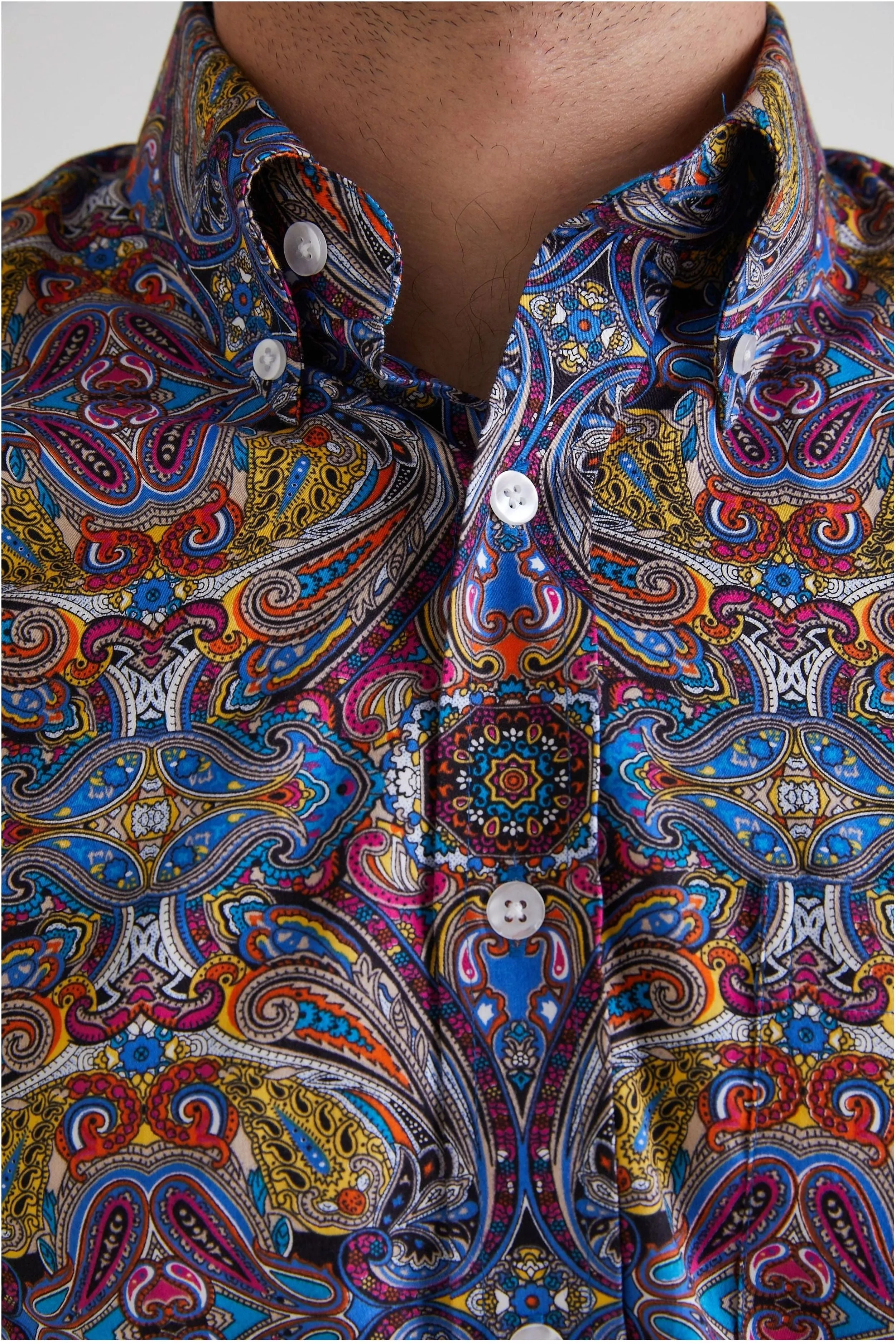 Relco - RSW-512-PLT Psychedelic Paisley - Shirt