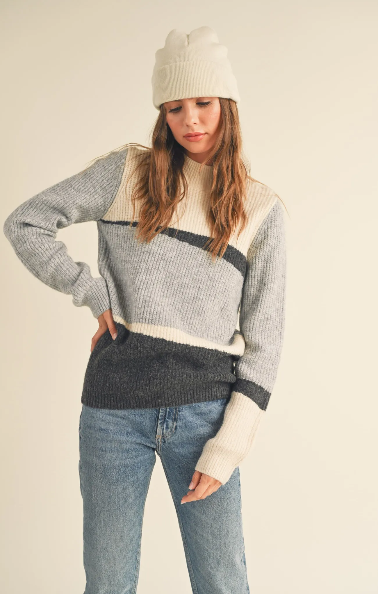 Scottie Colorblock Sweater