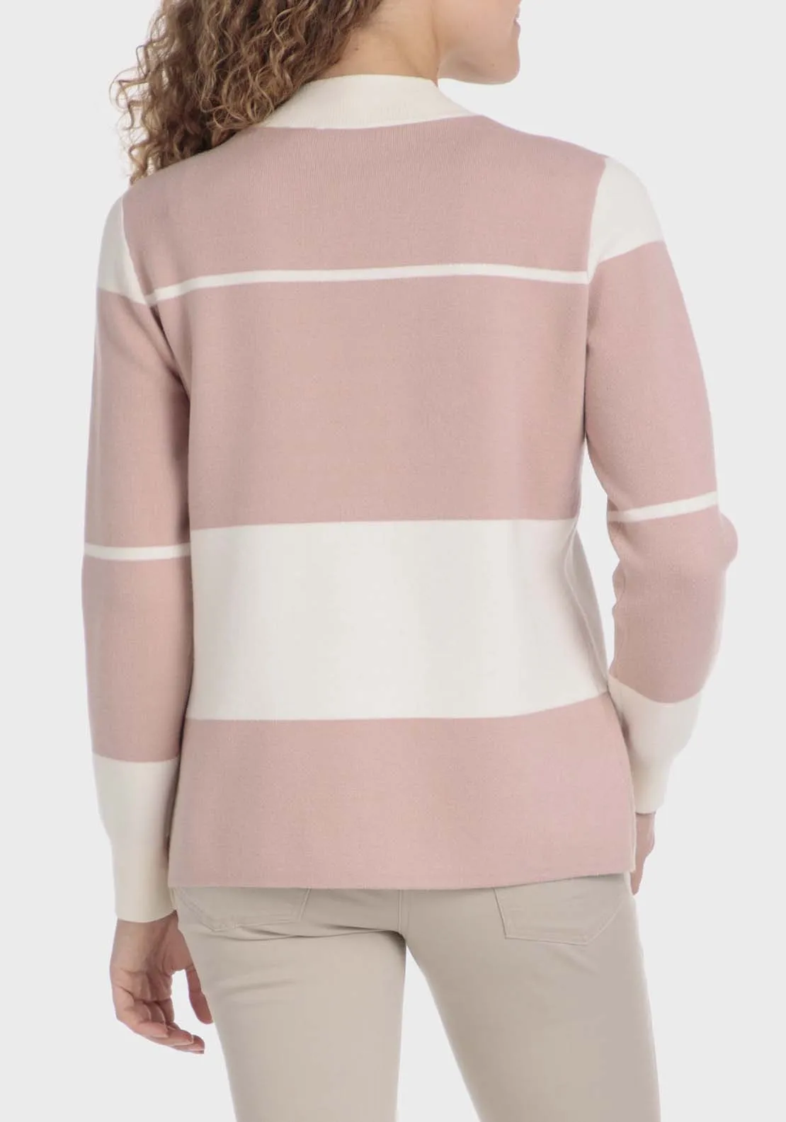 Striped Sweater - Pink