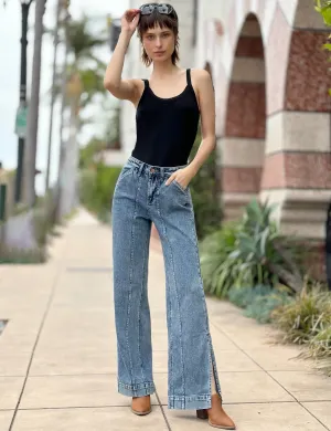 Tell Me Relaxed Straight Jeans