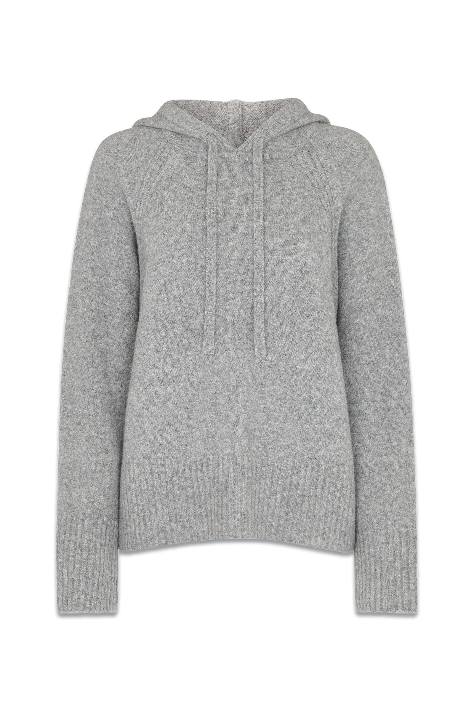 Textured Hooded Sweater