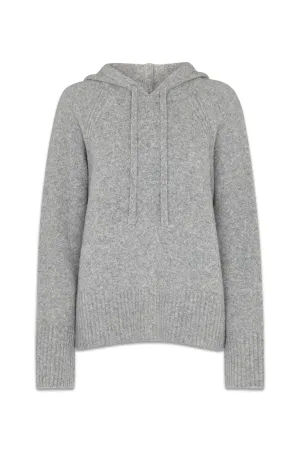 Textured Hooded Sweater