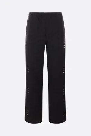 Wave Jacquard Studded Pants