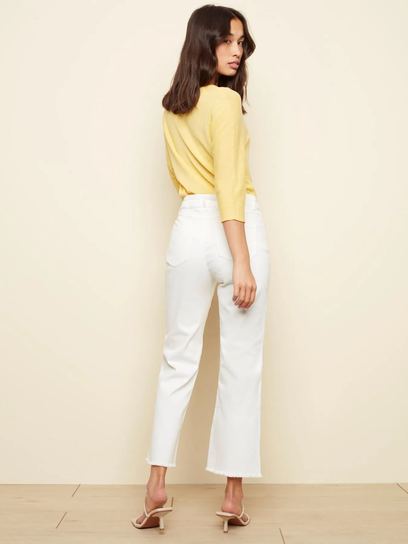 WIDE LEG ANKLE PANT